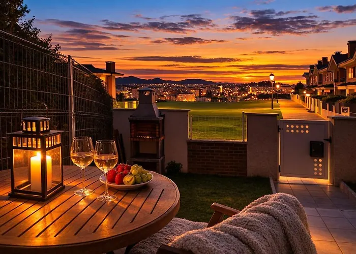 Amanecer Mirador De Aviles Con Hidromasaje Y Wi-Fi Rapido El Pino  photo